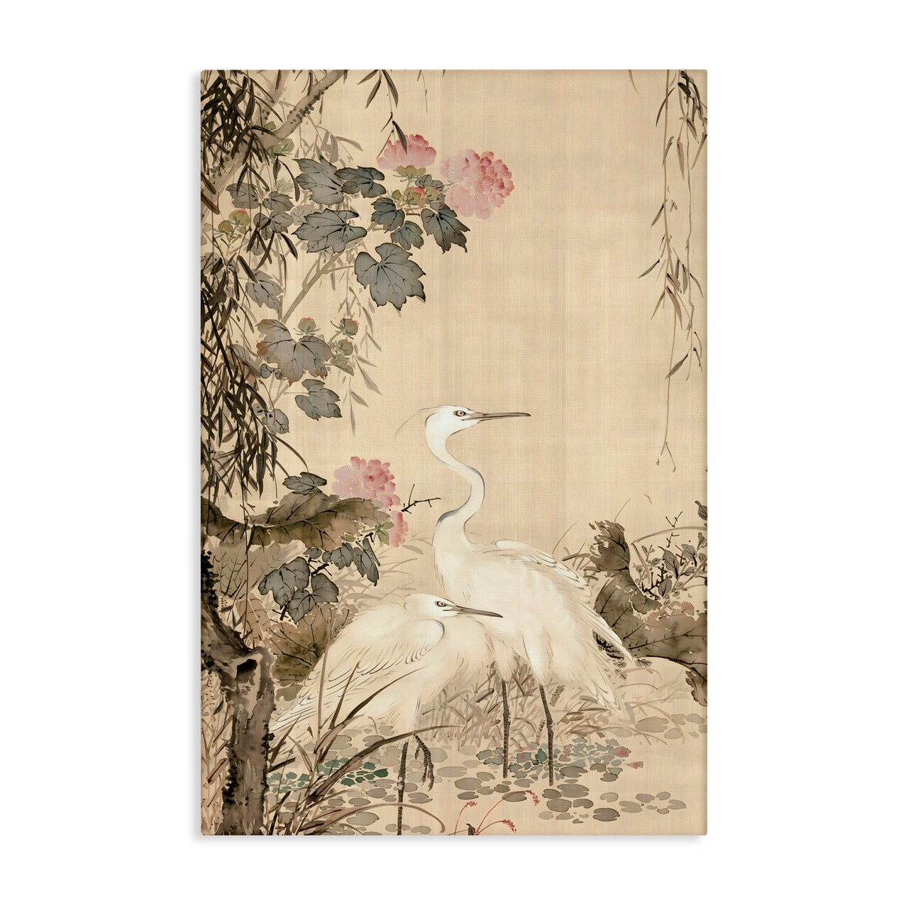 Stupell Industries Silk And Moonlight Scenery Canvas Wall Art, design by Vintage Hustle